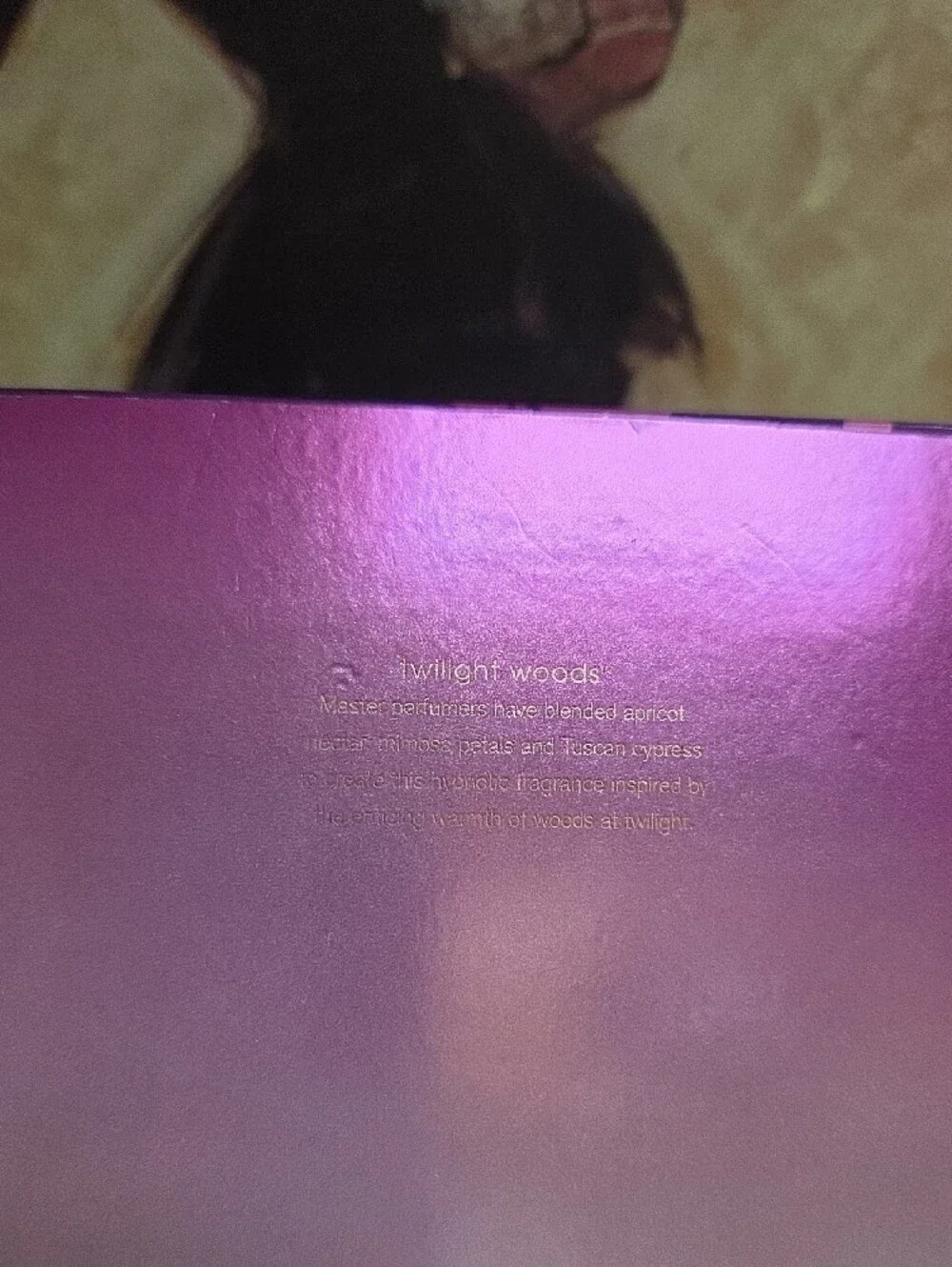 Bath & Body Works Pink & Purple Shimmer Box